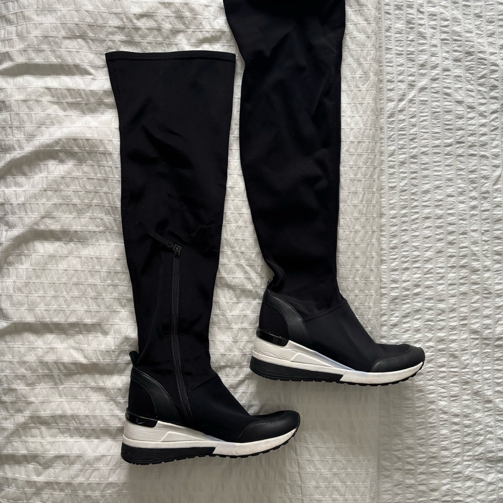 Michael Kors tall sneakers
